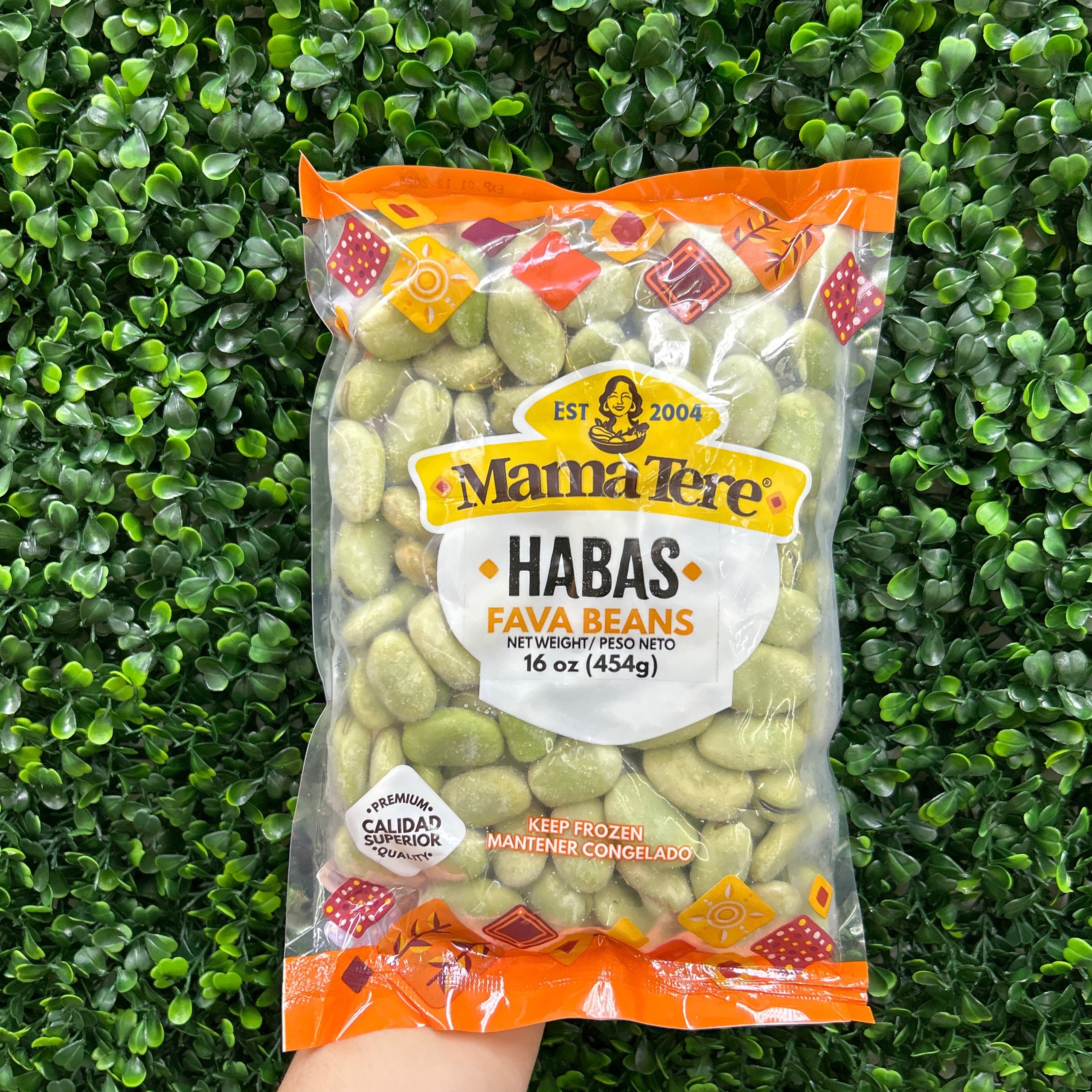 Habas congeladas mama tere la parada ecuatoriana
