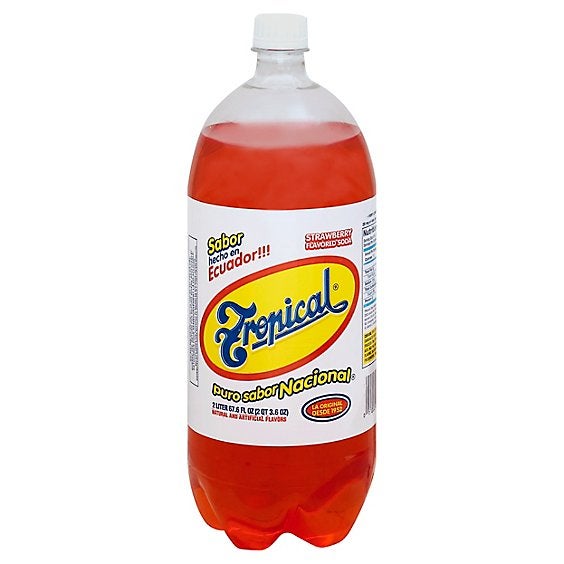 Tropical soda ecuador cola La Parada Ecuatoriana